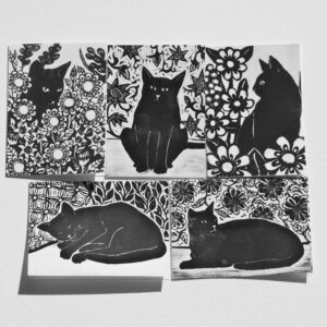 Cat Print Cards