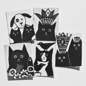 Cats and Pals Card Set